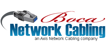 Boca Raton Florida Cabling Wiring Company Certified Contractors Installers of Office Computer Data VoIP Telephone Network Cabling and Wiring
